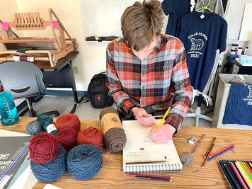 Kinan's Weaving Project