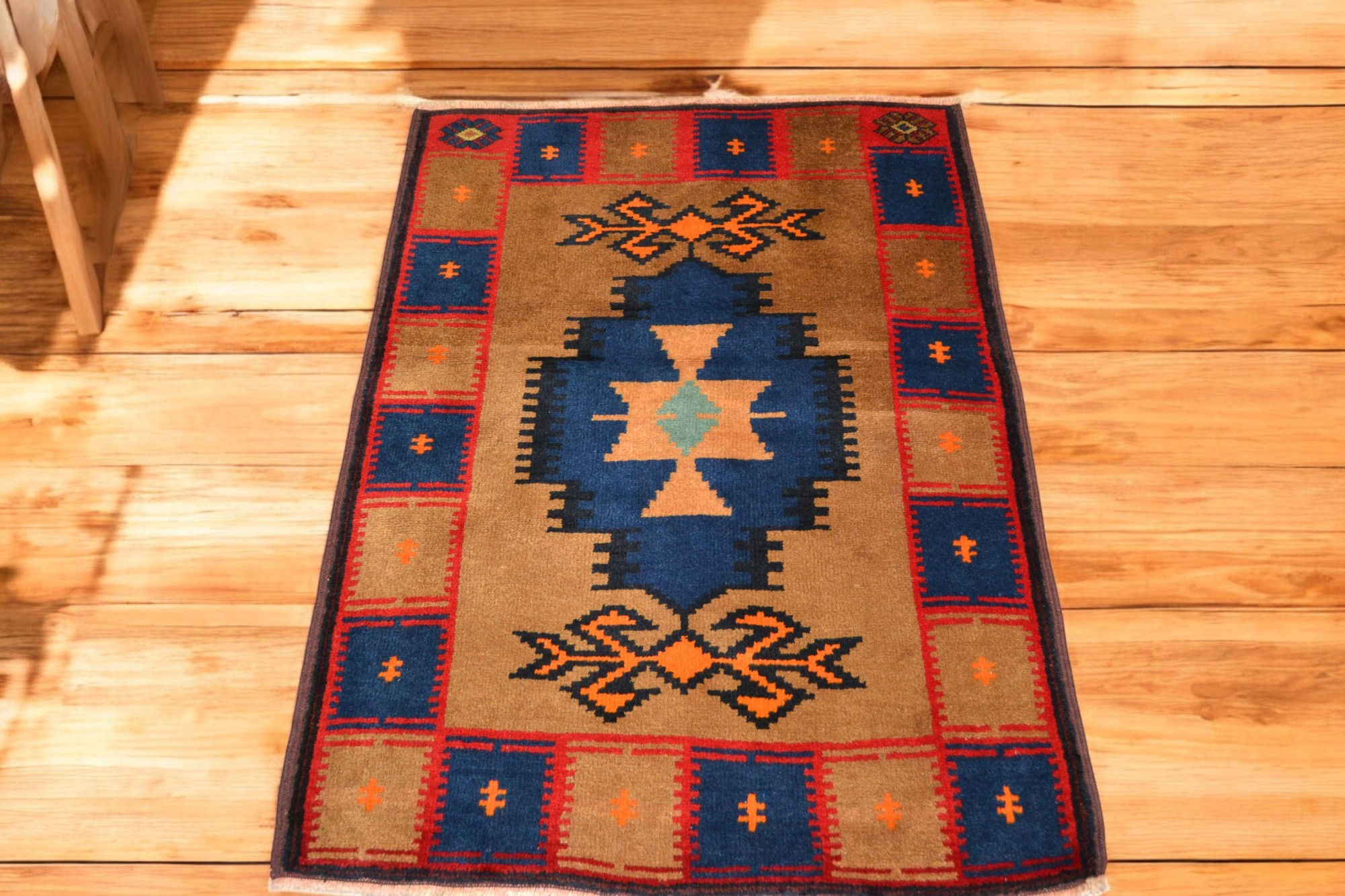 Orginal Handmade Turkish Carpet 110cm x 80cm