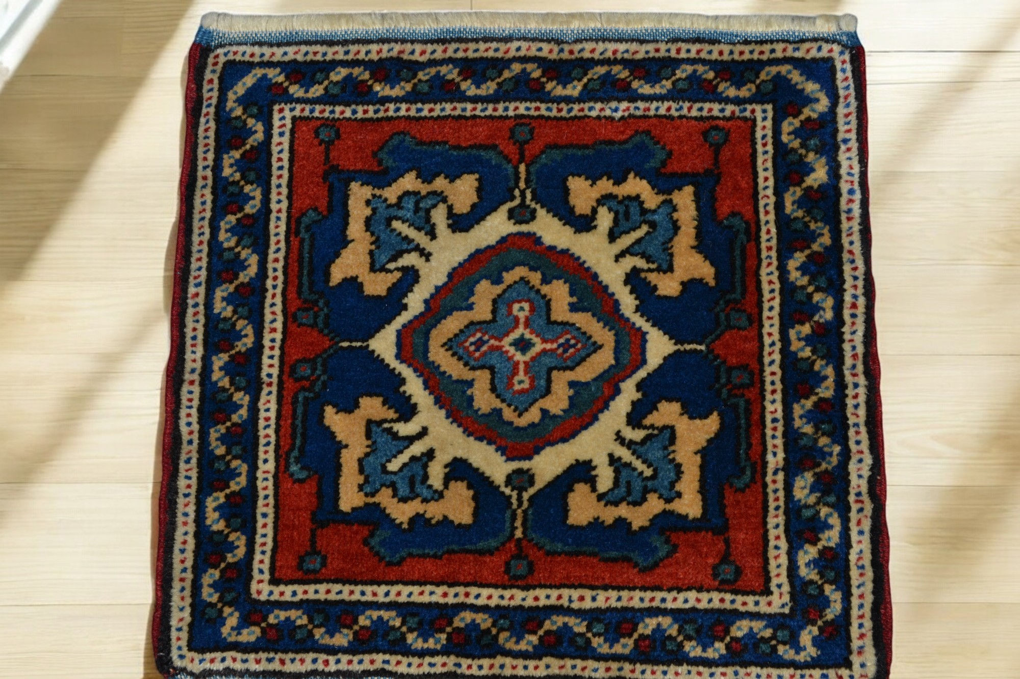 41cm x 42cm Handmade Turkish Carpet