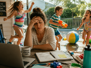 Why Parents Feel Burned Out During Summer Vacation