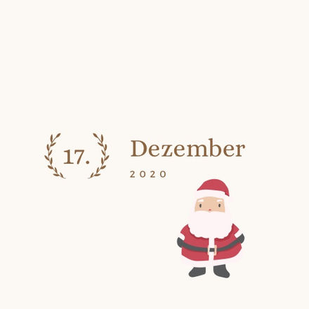 17. DEZEMBER – lecker schmecker DATTELRIEGEL