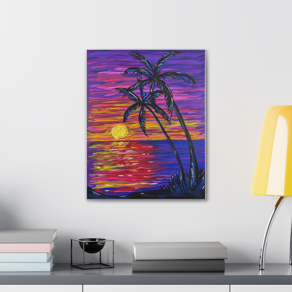 Thumbnail: Florida Girl Canvas - Summer Nights