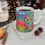 Thumbnail: florida themed flamingo coffee mug beach palm trees