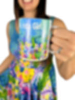 Part of her world beach themed florida coffee mug