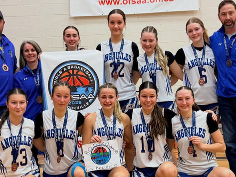 St. Lawrence Lightning Shine at the 2025 OFSAA Championships