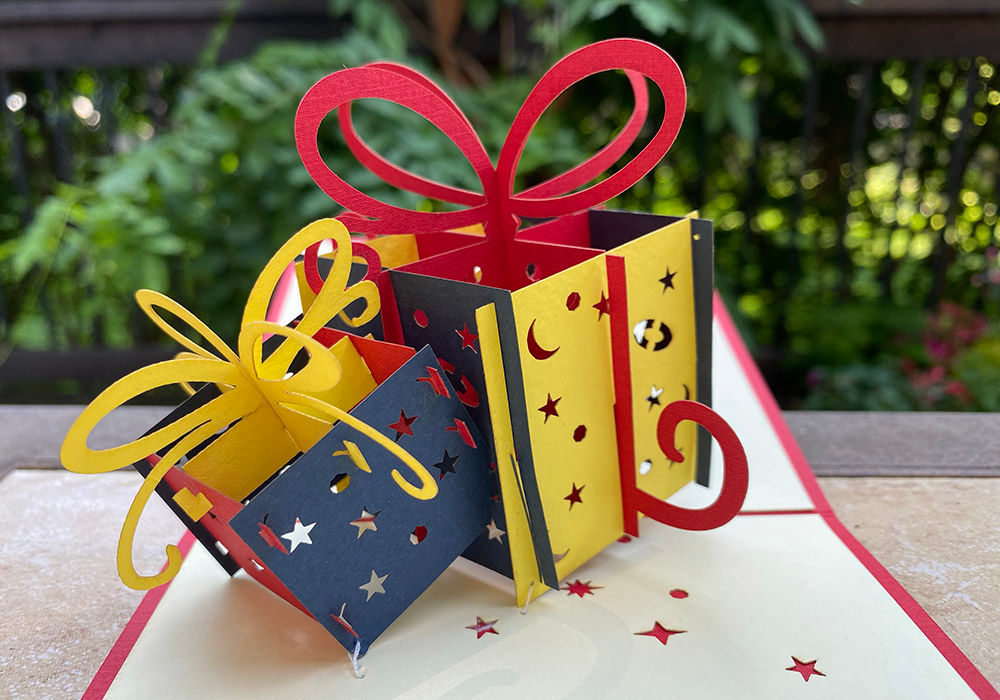 Gifts with Bows (in various colors)