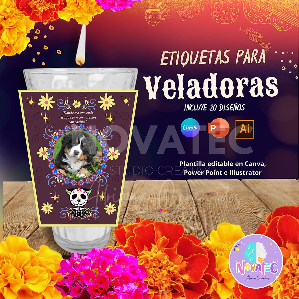 Miniatura: Etiqueta para veladoras Vol 1