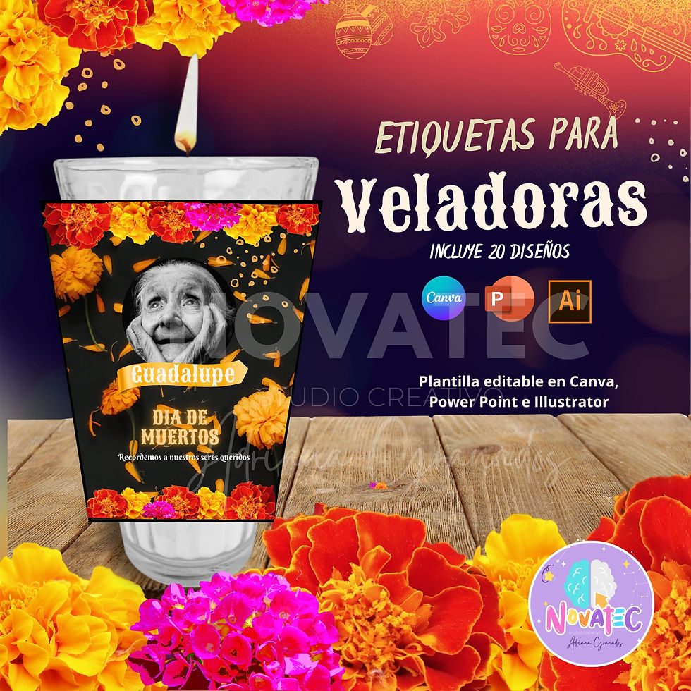 Miniatura: Etiqueta para veladoras Vol 1