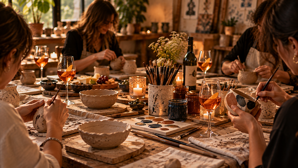 Drink & Ceramic: Çamurla Bir Akşam