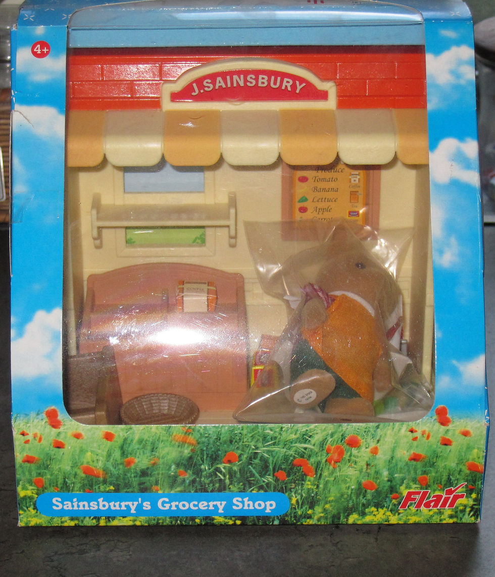 Sainsbury's Grocery Store with Bear