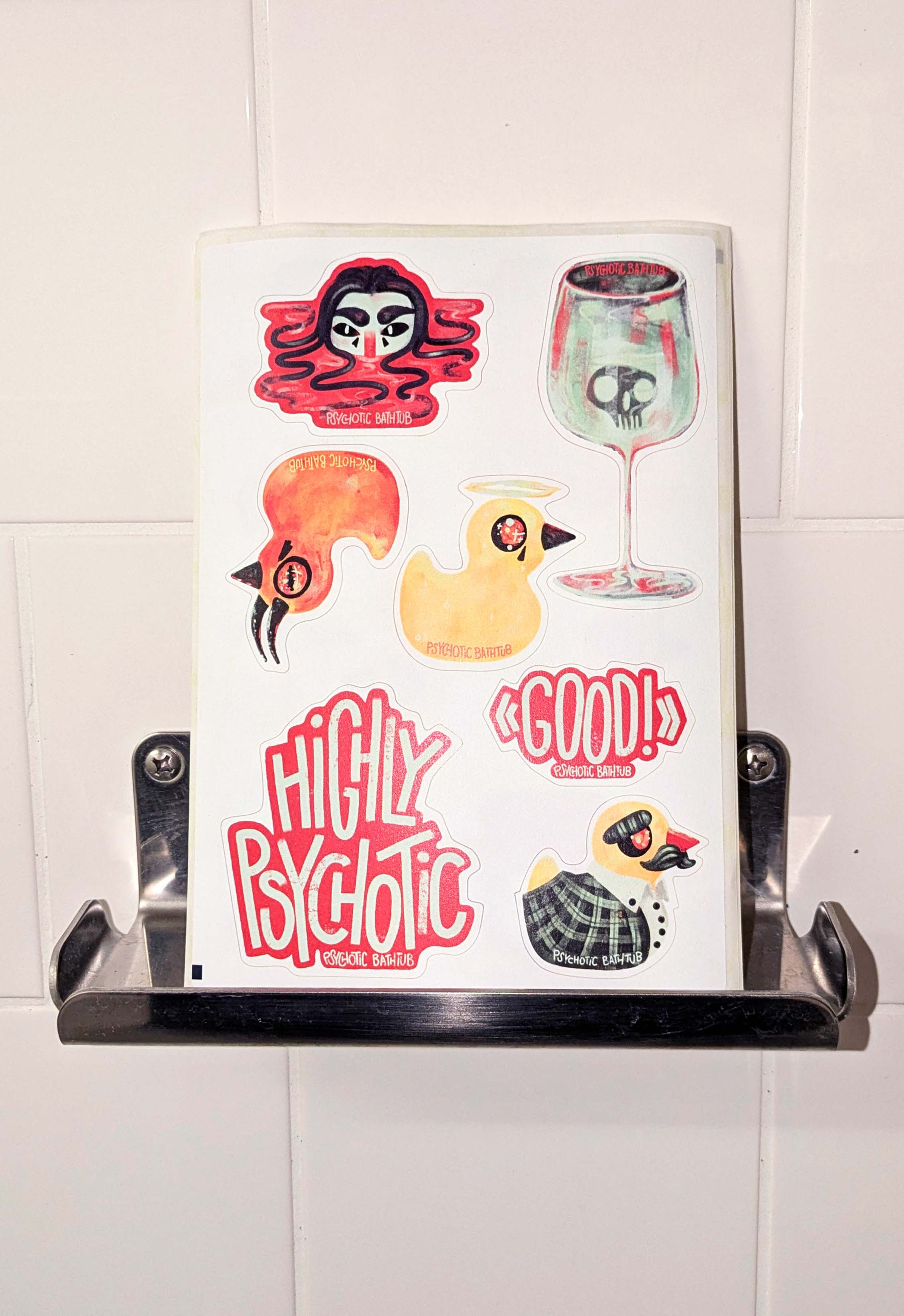 PSYCHOTIC STICKERS