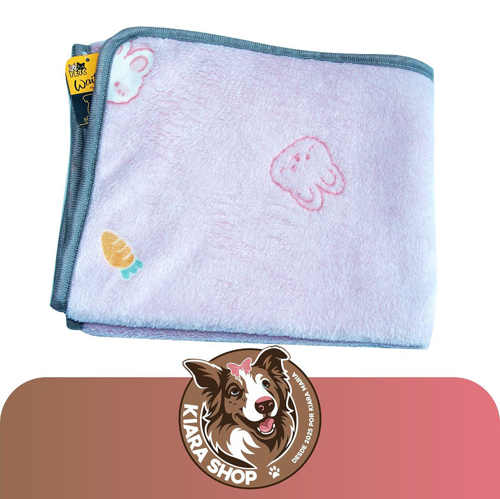 Miniatura: Manta Super Macia para Pets – Microfibra e Soft | 70x100cm | Estampas Coelho, Di