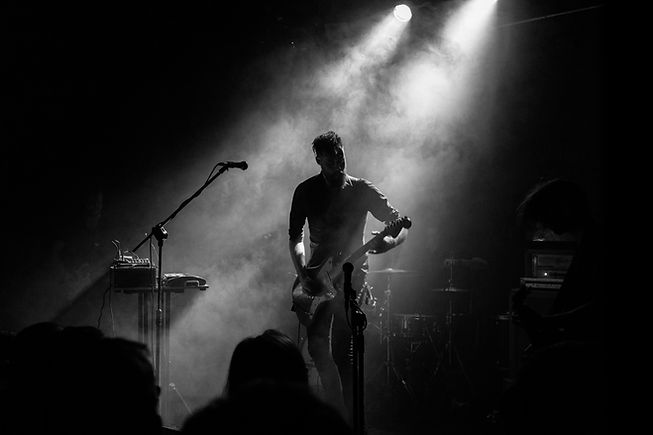 Guitarist Performing