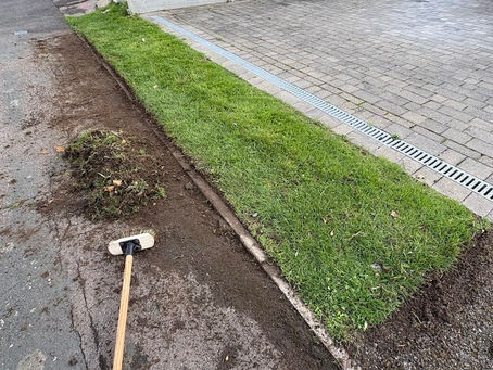 Giving Waxwell Road its pavement back!