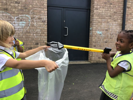 Looking after our planet - right from reception!