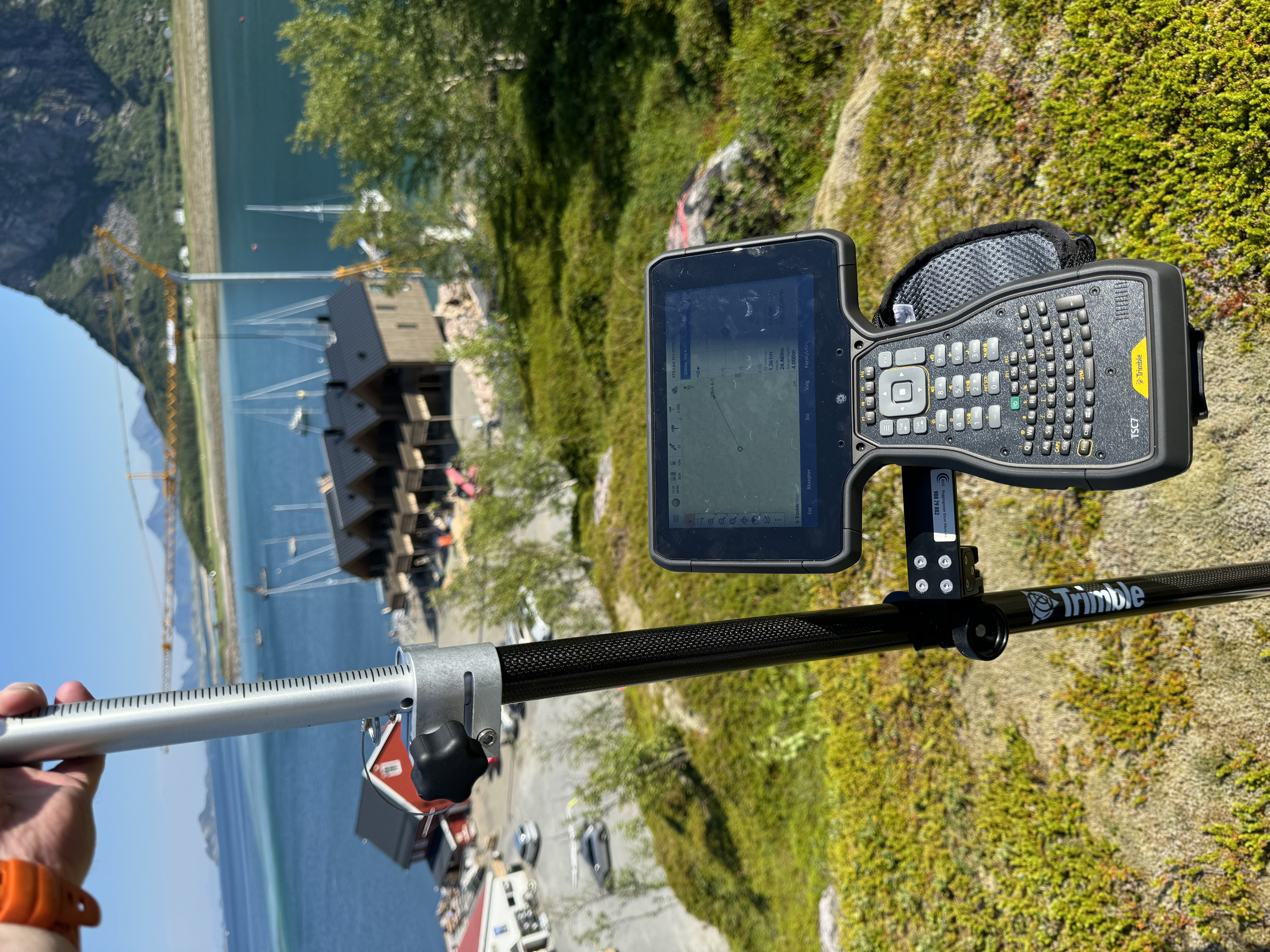 BEOs arbeid med landmåling