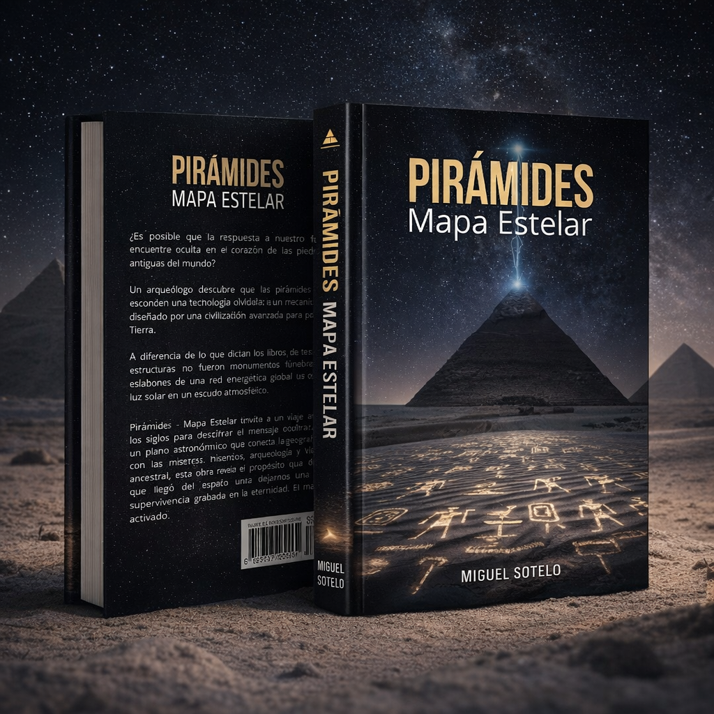 Pirámides, mapa estelar