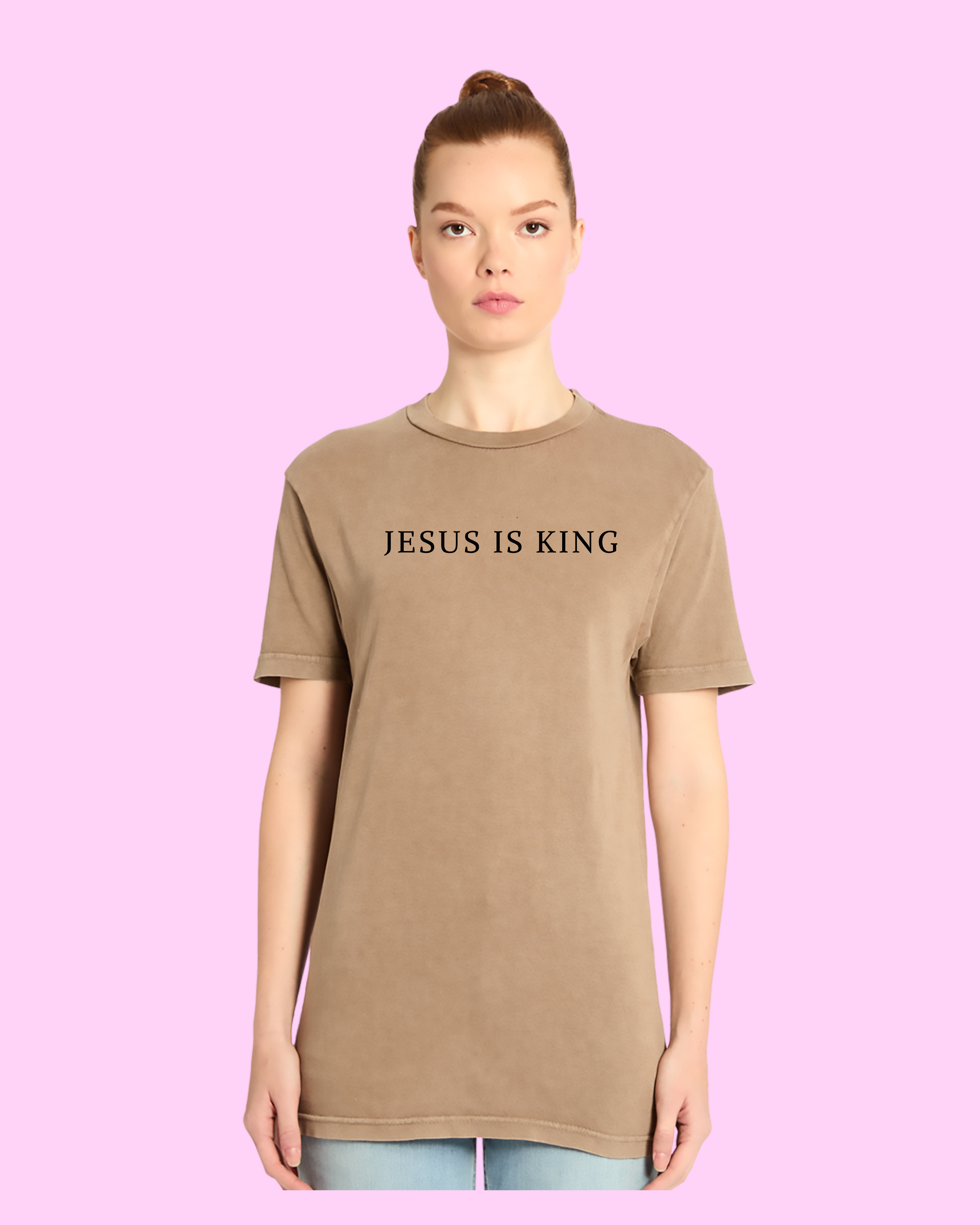 Jesus is King Vintage tee