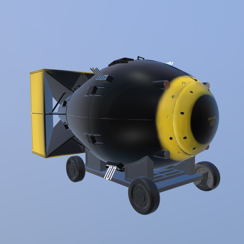 Fat Man Atomic Bomb