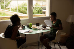 Zoié & Danielle rehearsing