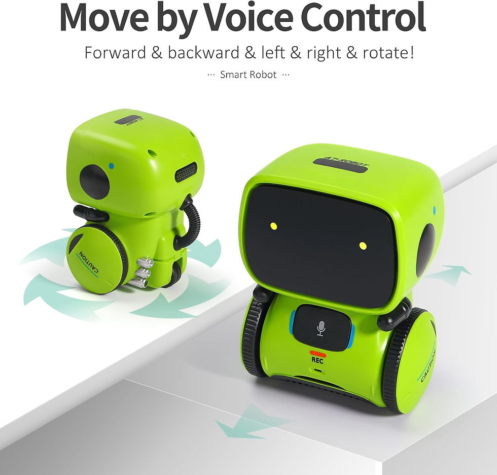 Thumbnail: GILOBABY Smart Robot, Touch & Voice Control Interactive Toy for Kids