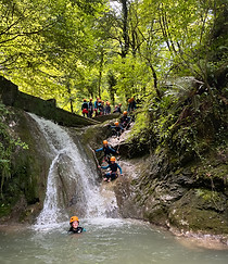 Canyoning dans le Versoud