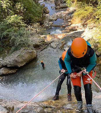 Canyoning au canyon des Ecouges haute - Vercors