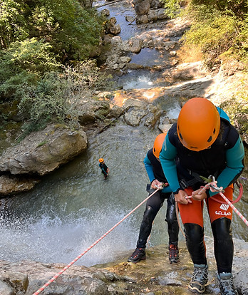 Canyoning au canyon des Ecouges haute - Vercors