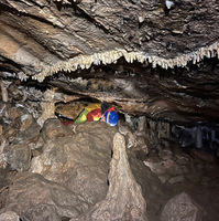 Spéléologie à la grotte de l'Ours au Vercors