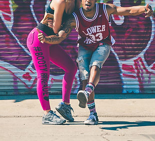 Graffiti bailarines