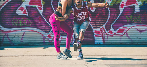 Graffiti bailarines