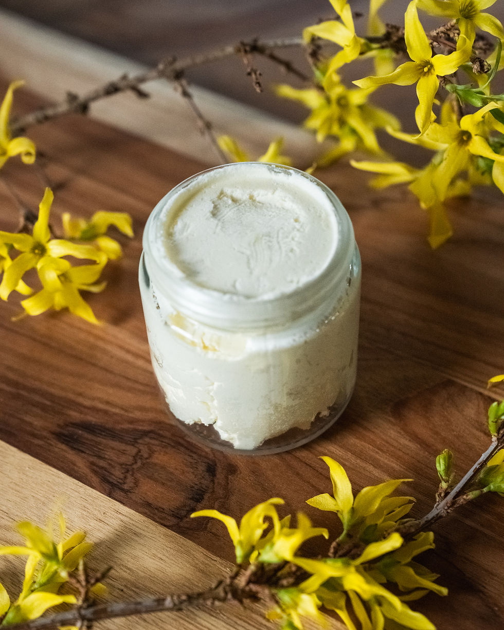 Grass fed Tallow Balm From Hoagland House.