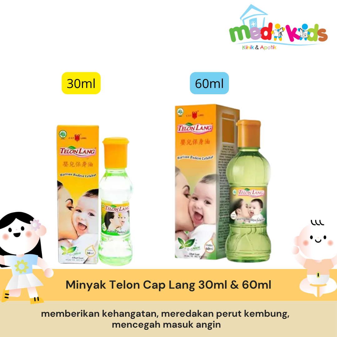 Minyak Telon Cap Lang 30ml & 60ml