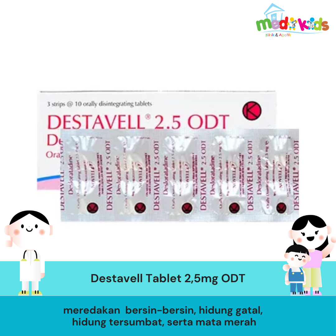 Destavell Tablet 2,5mg ODT