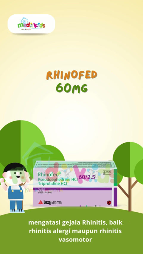 Thumbnail: Rhinofed 60mg