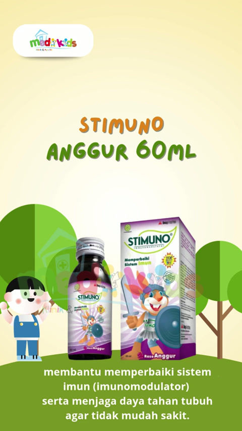 Thumbnail: Stimuno Anggur 60ml Sirup