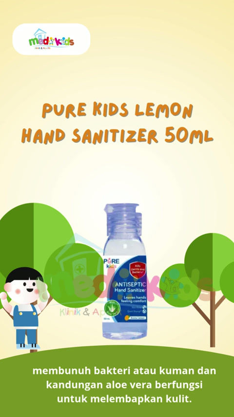 Thumbnail: Pure Kids Hand Sanitizer 50ml