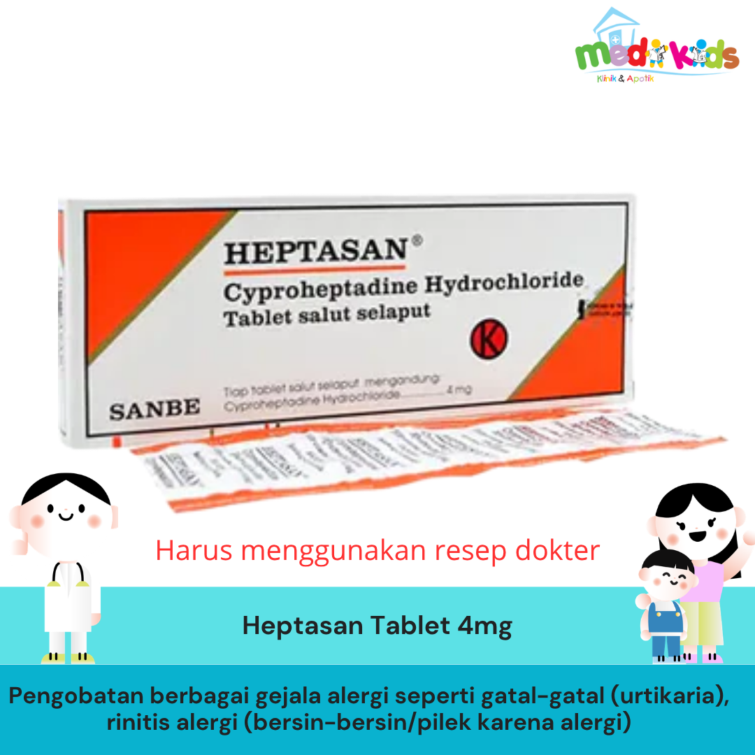 Heptasan Tablet 4mg