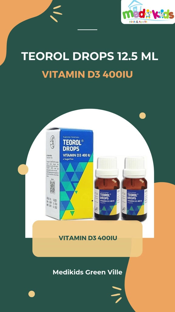 Thumbnail: Teorol D3 400IU Drop 12,5ml