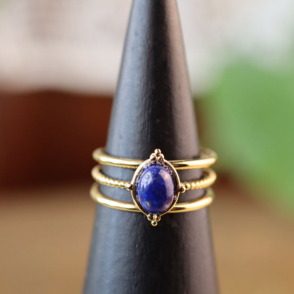 Miniature : BAGUE NYX DOREE