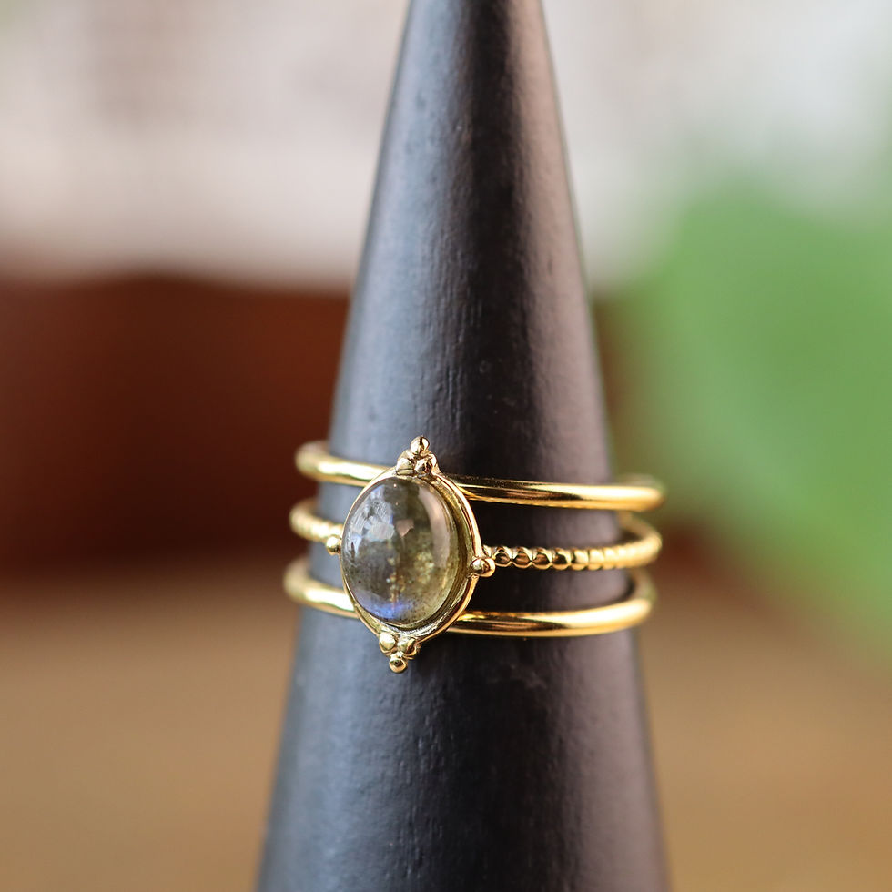 Miniature : BAGUE NYX DOREE