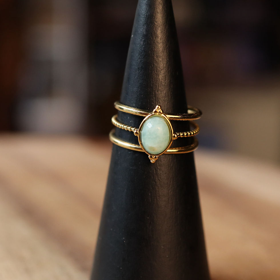 Miniature : BAGUE NYX DOREE