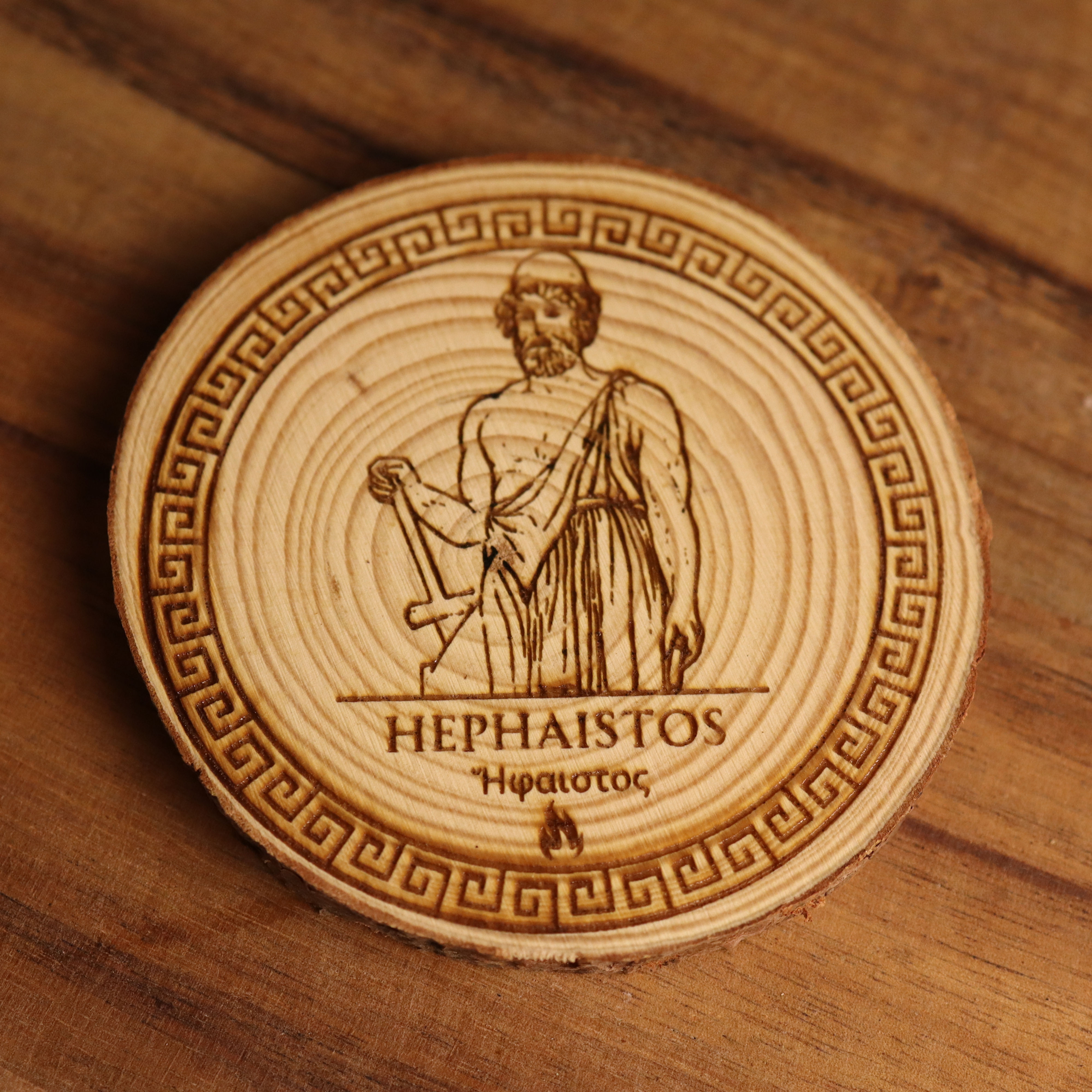 PLAQUE D'AUTEL HEPHAISTOS