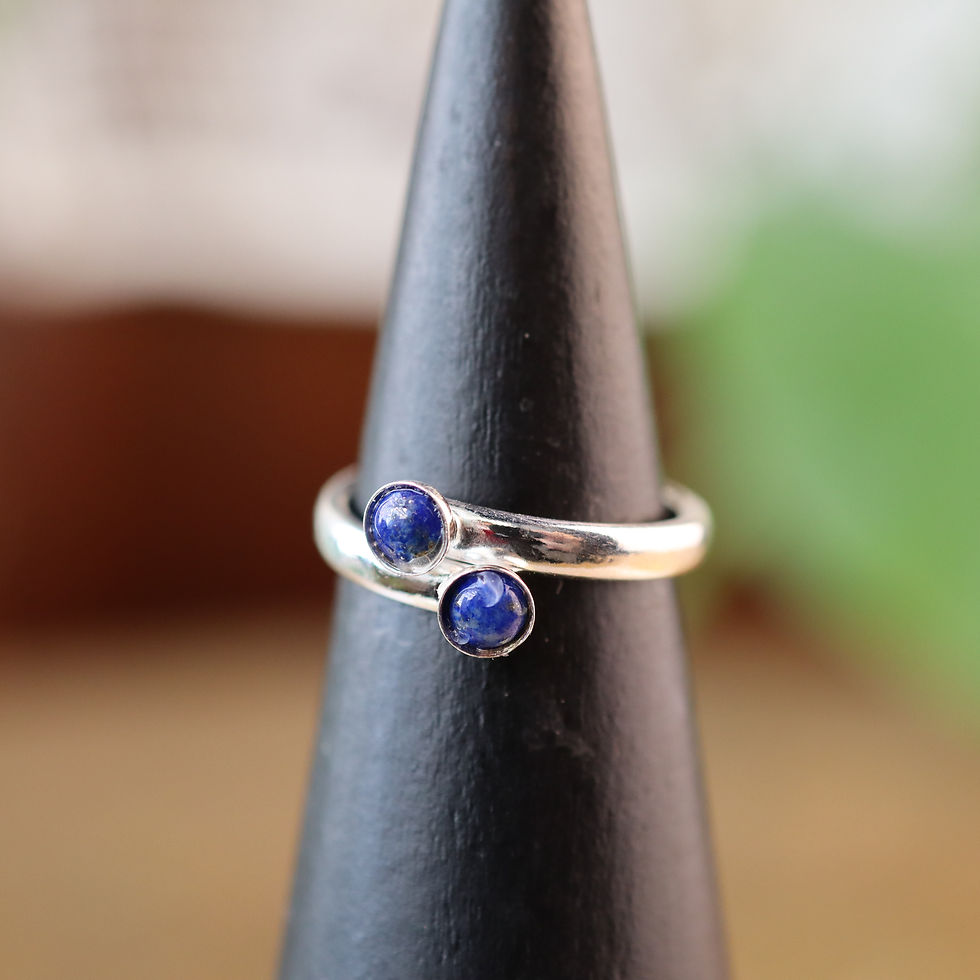 Miniature : BAGUE ASTERIA ARGENTEE