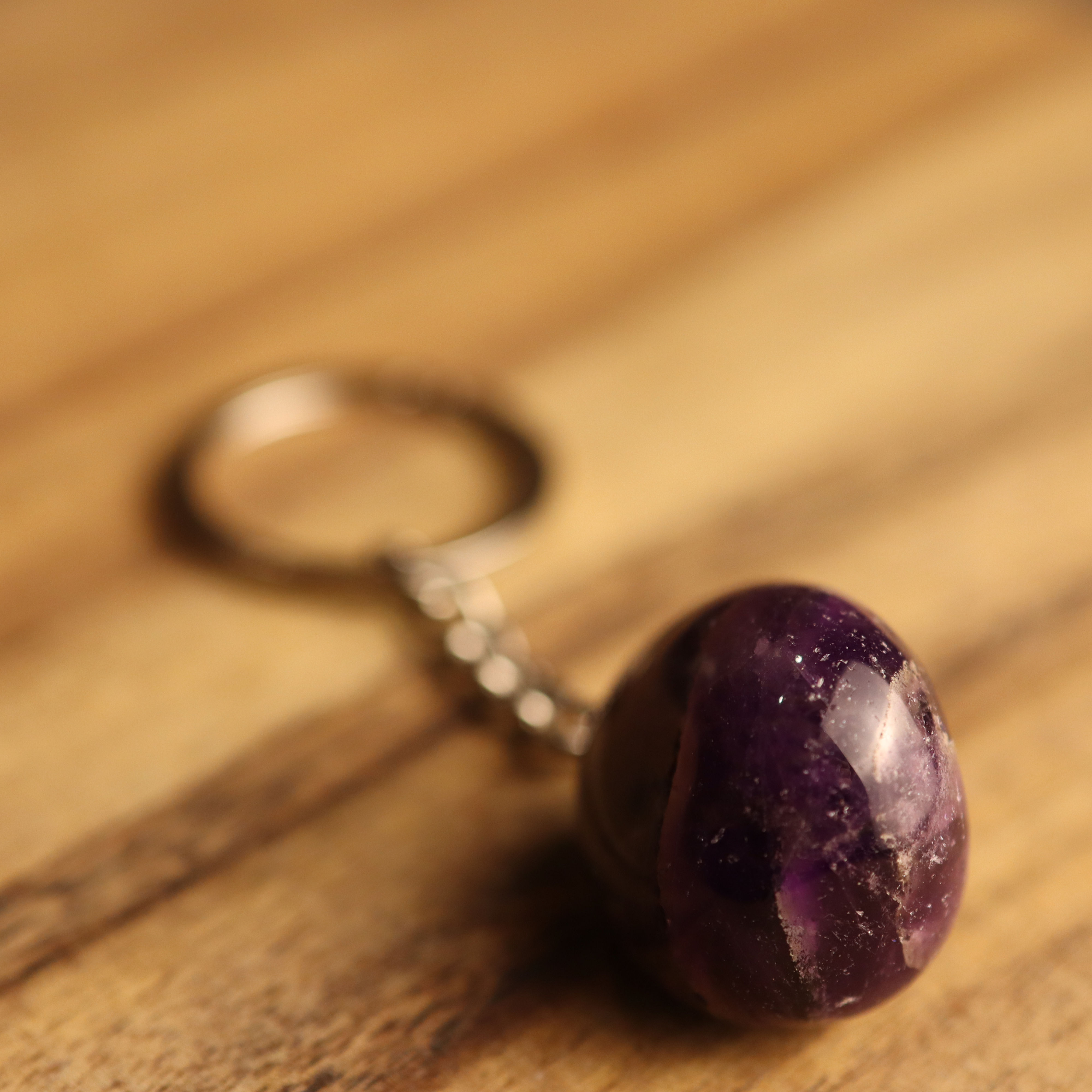 PORTE-CLES AMETHYSTE