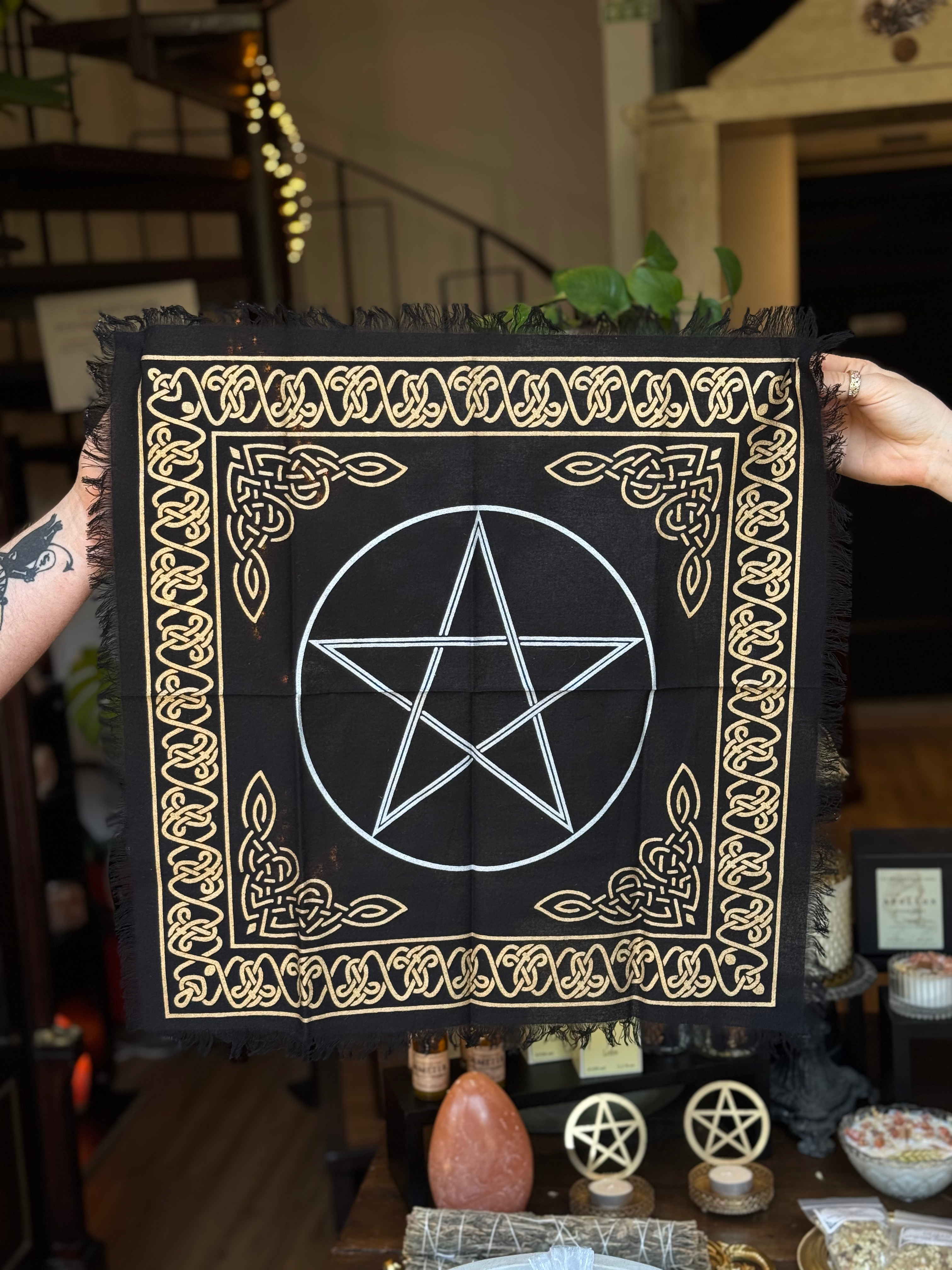 NAPPE D'AUTEL PENTACLE