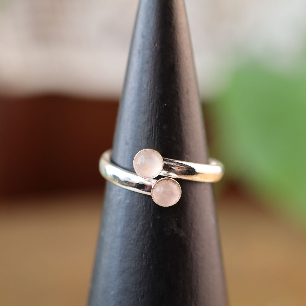 Miniature : BAGUE ASTERIA ARGENTEE
