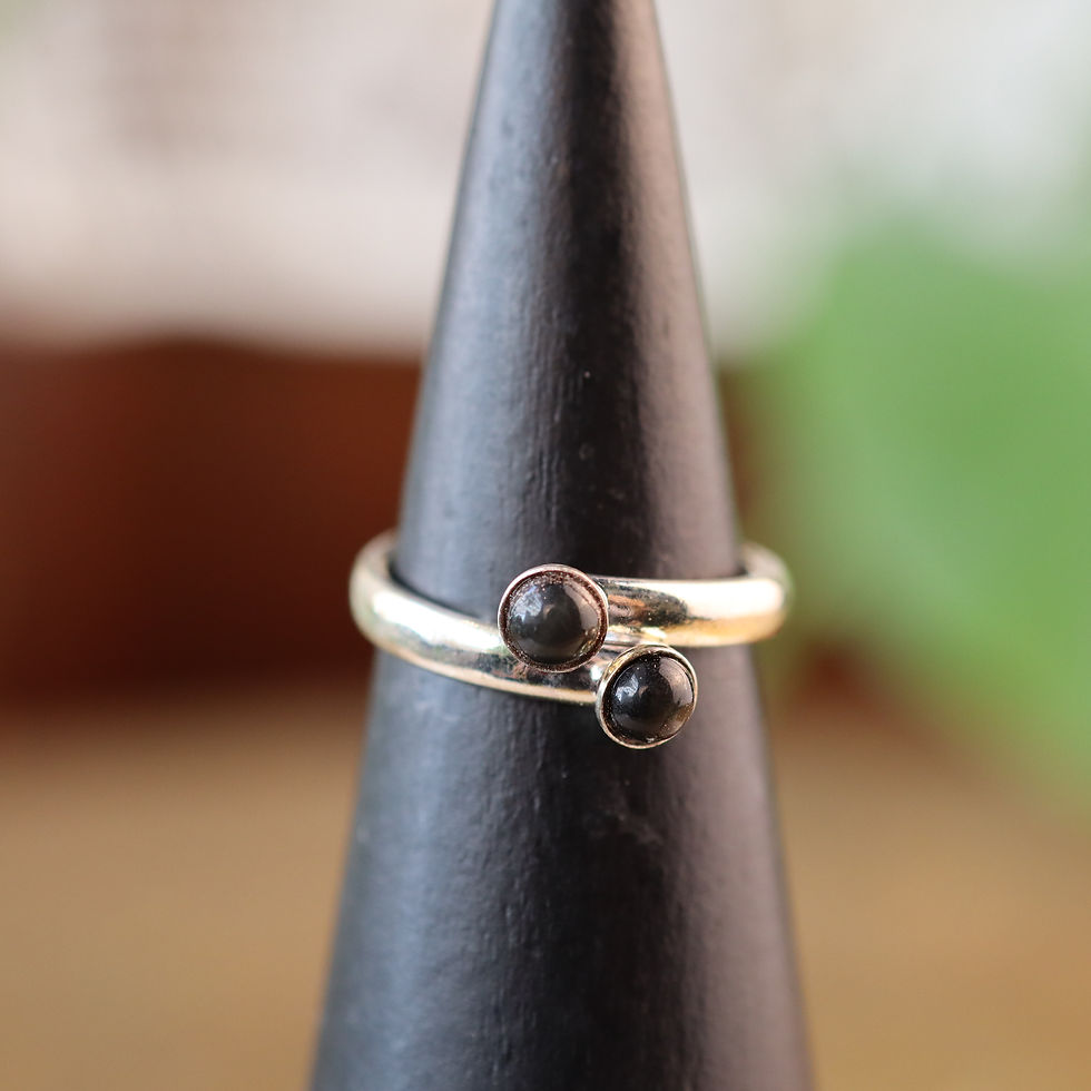 Miniature : BAGUE ASTERIA ARGENTEE
