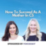 Emilia D’Anzica and Sabina Pons, Authors of Pressing On As A Tech Mom (left to right)