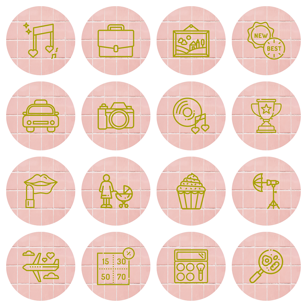 Thumbnail: Girl Boss Pink 130 Icons Pack